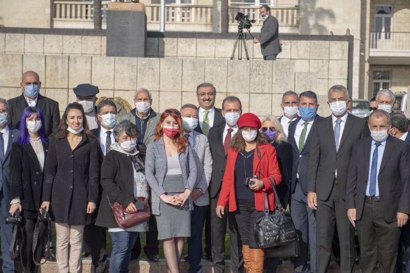 Mersin’de 10 Ocak Çalışan Gazeteciler Günü Kutlandı